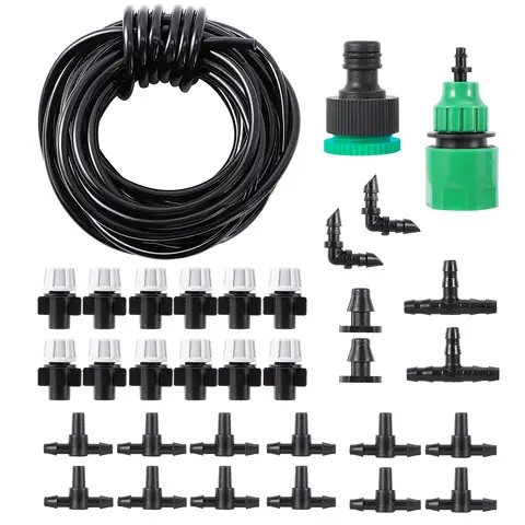 Automatic Garden Misting Kit 10m Hose Adhere To Fly
