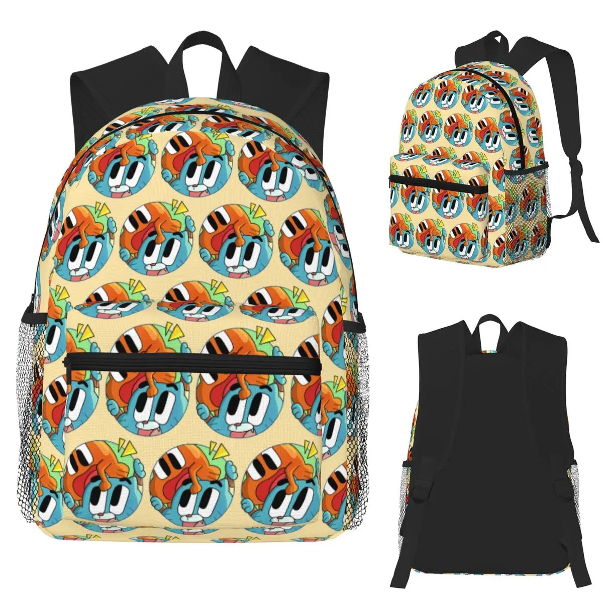 

Рюкзак для студентов The Amazing World Of Gumball, школьная сумка, походный дорожный рюкзак для мужчин и женщин, модная сумка для книг, сумки на плечо