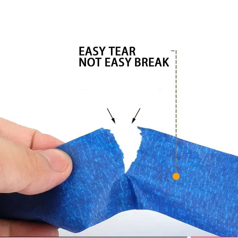 USGO Blue Dustproof Masking Tape No Residue High Temp Protect Fiber Laser Head Optics 50m 20m Cutting Machine