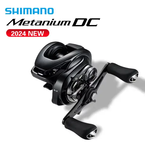 2024 SHIMANO Metanium DC Low Profile Fishing Baitcaste Reel 6.2:1/7.1:1/8.1:1 10+1BB 175g MGL SPOOL