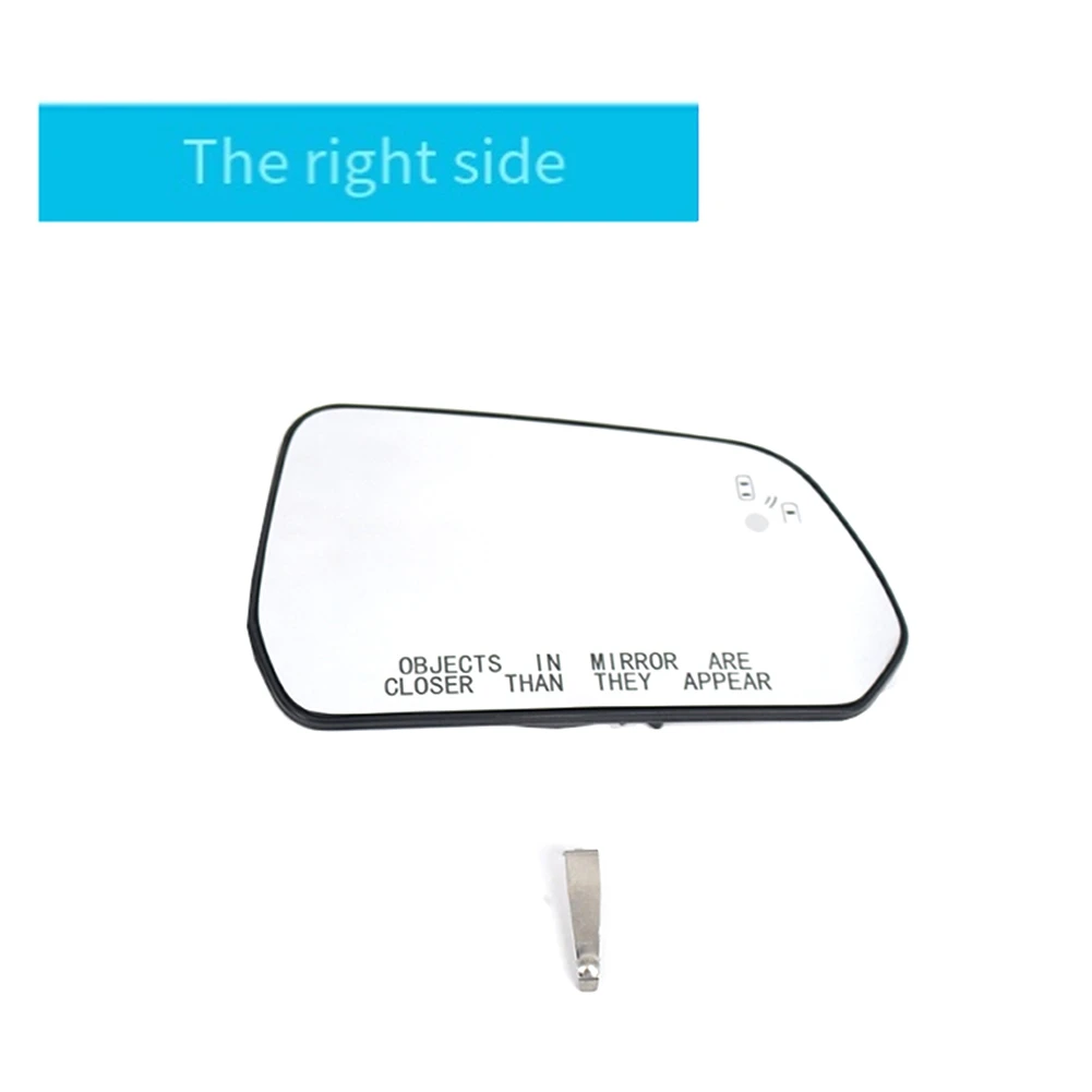 

2Pcs Pair Heated Blind Spot Side View Wing Mirror Glass FR3Z-17K707-G FR3Z-17K707-R For Ford Mustang 2015-2017