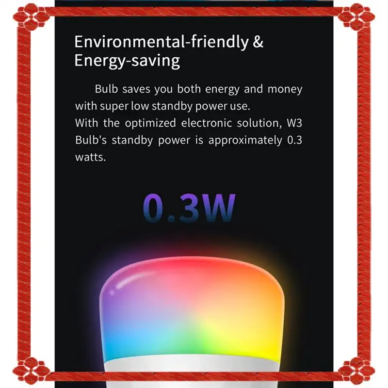 

24-Hour Delivery Smart LED Bulb W3 E27 Multicolor Ambient Smart LED Bulb For Mi Home Alexa Google Smartthings