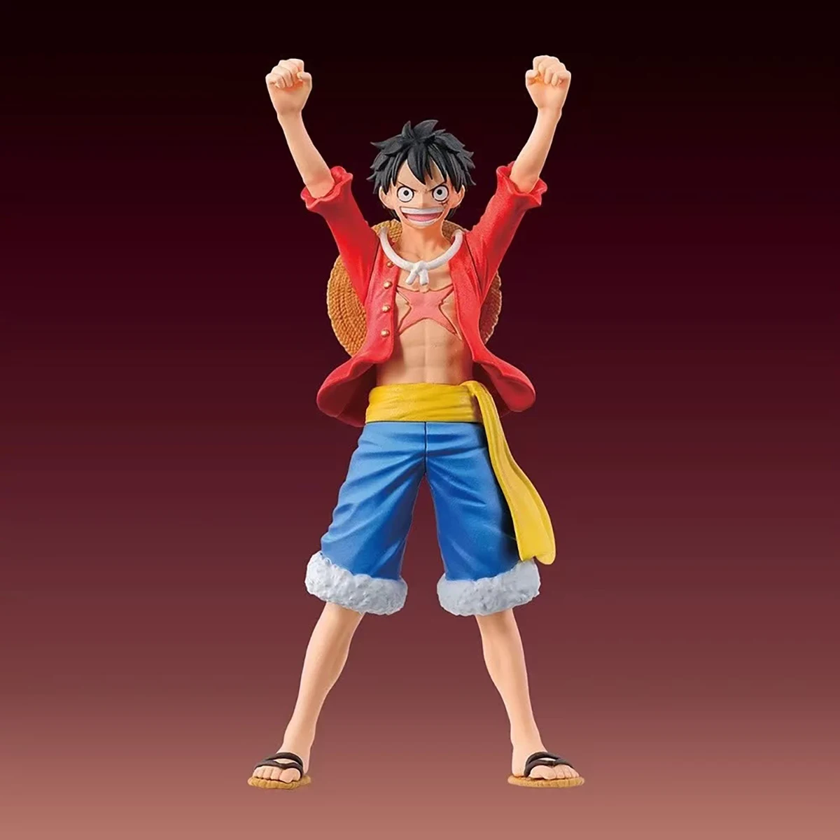 Original Bandai HG Gacha One Piece Monkey D. Luffy Gear 5 Sanji Roronoa Zoro Anime Figure Ornament Collectible Model Toy