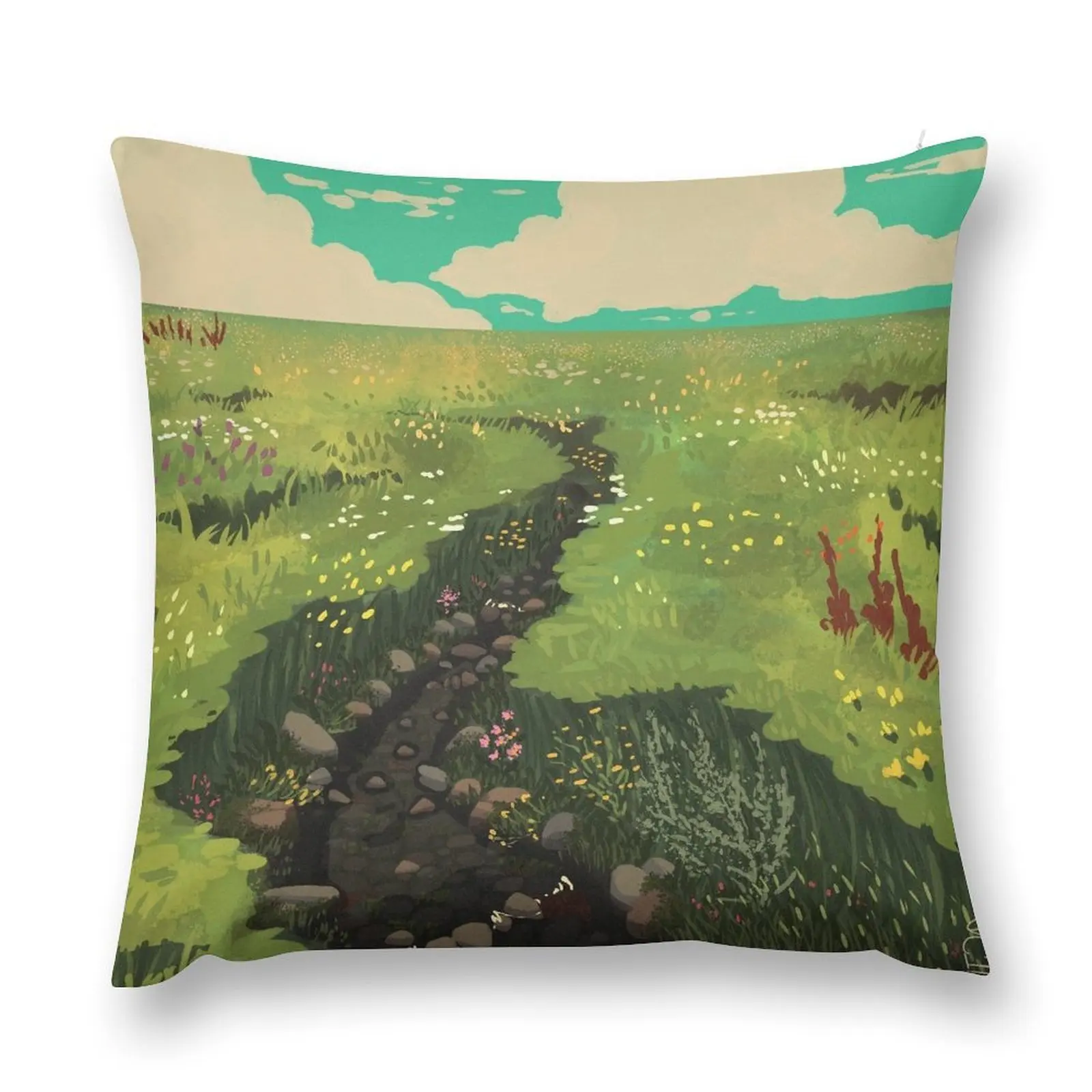 wetland Throw Pillow Christmas Pillow pillowcases for sofa cushions pillow