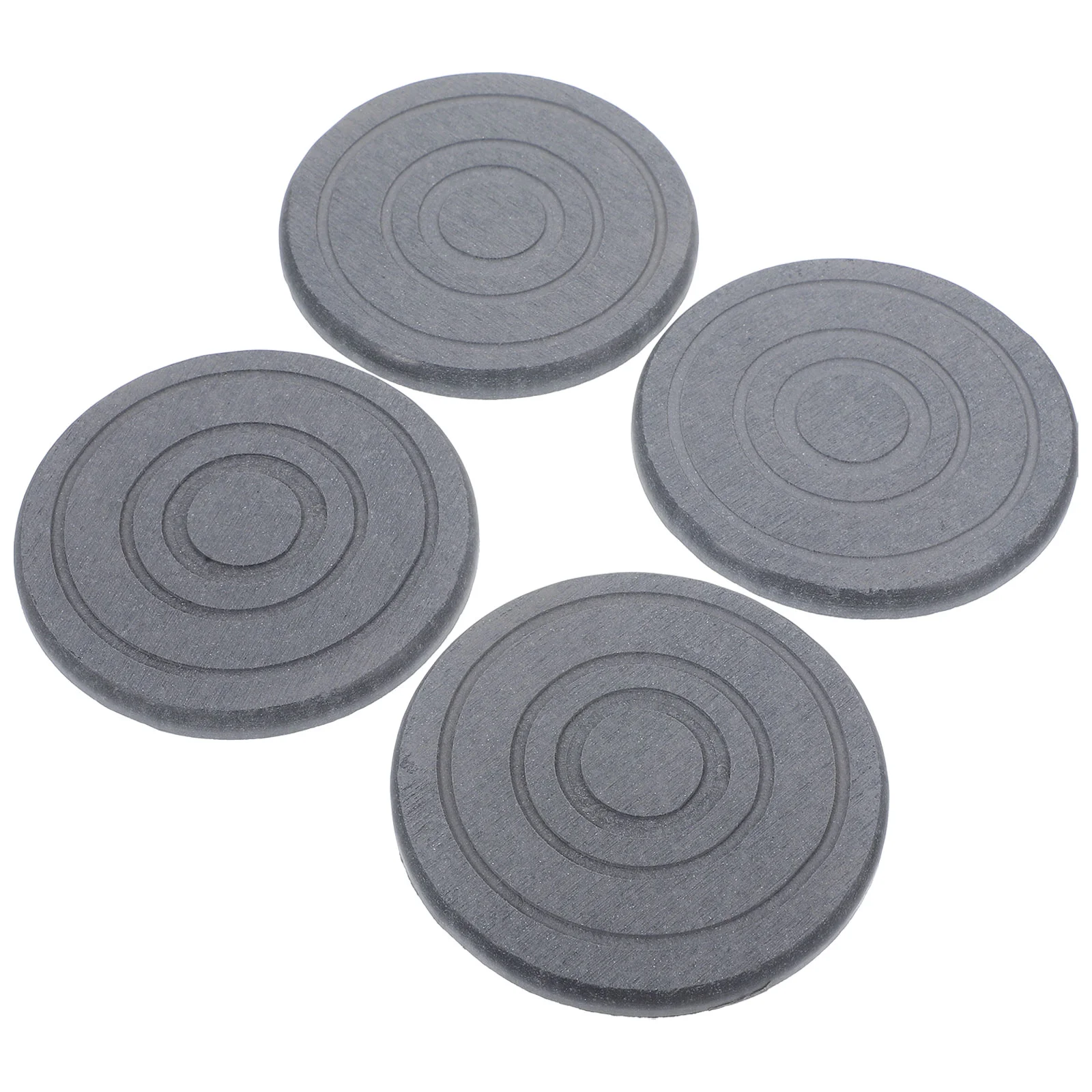 4 Pcs Diatom Mud Flowerpot Mat Diatomite Absorbent Coaster Drinks Soap Holder -free Calcium Silicate Dish