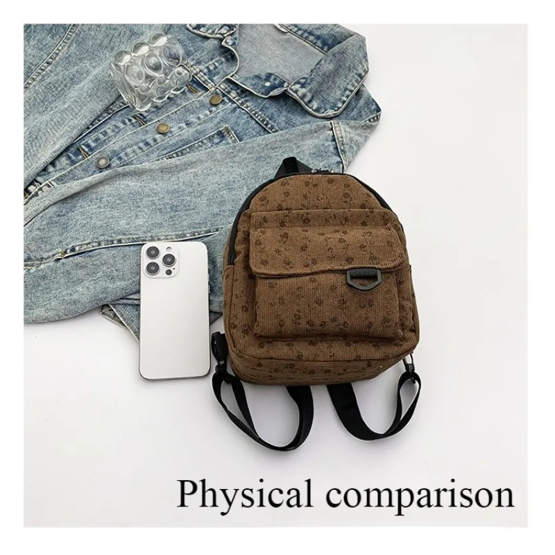 Cortex Mini Backpack 2025 New Large Capacity Student Fashion Simple Personalized Travel Small Backpack