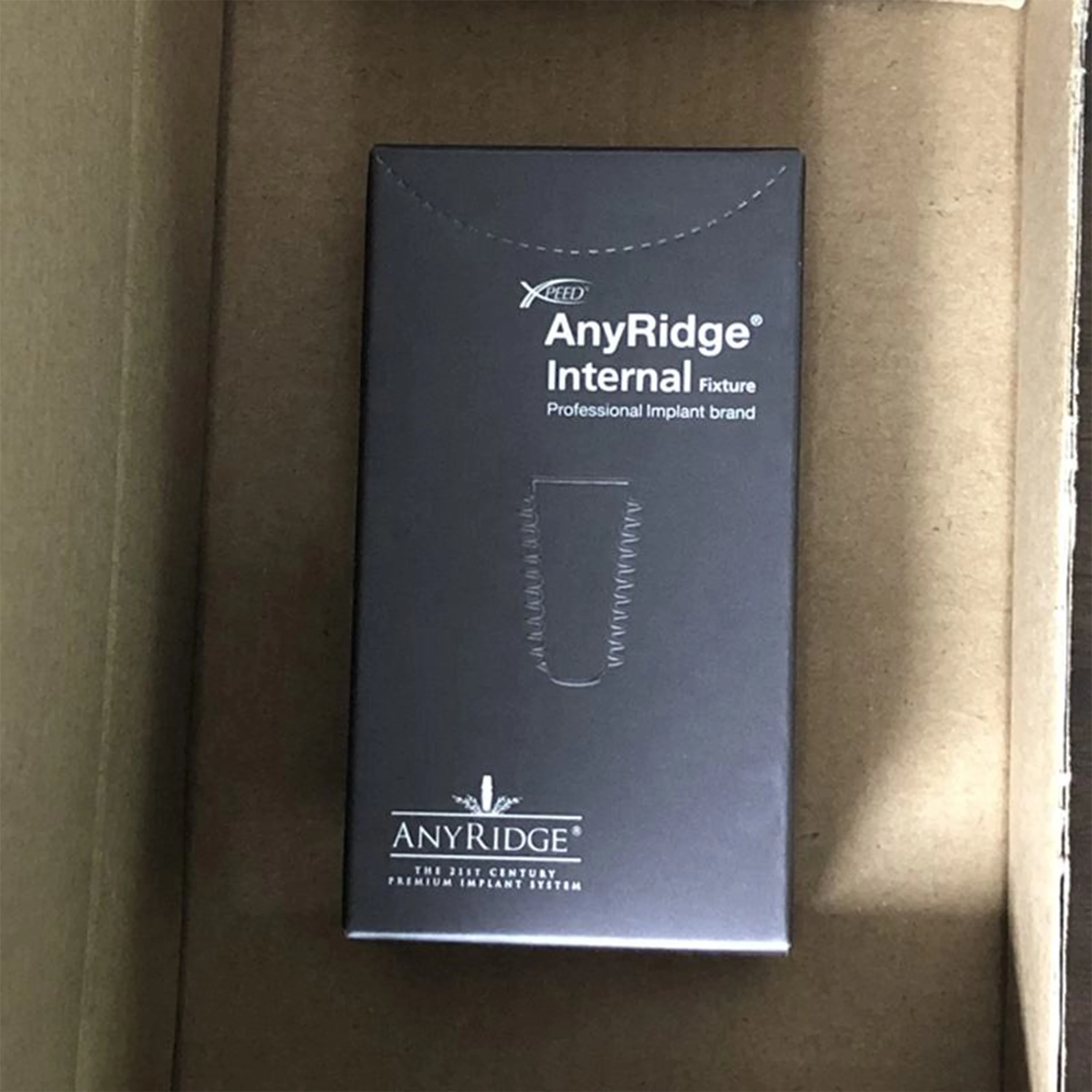 Megagen AnyRidge XPEED Dental Implant Fixture, Internal Connection Titanium Screw Root Cylinder D4.0 L10.0