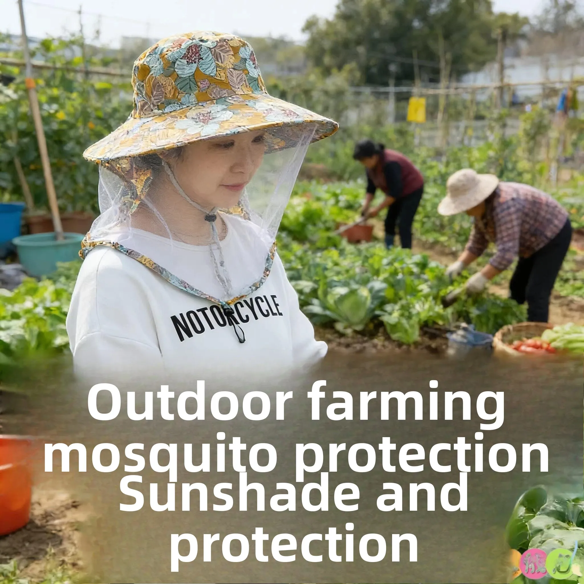 

Женская солнцезащитная шляпа с сетчатой защитой для лица, широкими полями, дышащая, для сбора чая, рыбалки, работы и кемпинга