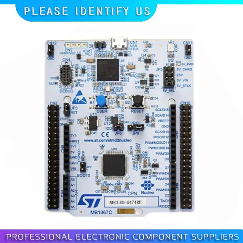 1pcs NUCLEO-G474RE ARM board with STM32G474RE MCU NUCLEO G474RE