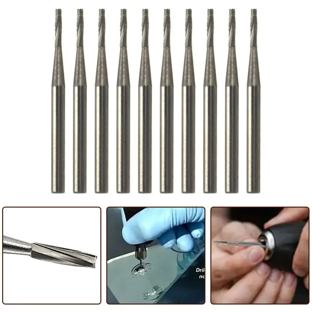 

2PCS Car Windshield Repair Tool Glass Drilling Bit Punching Professional Glass Repair Drill Bits High Quality High Hardness