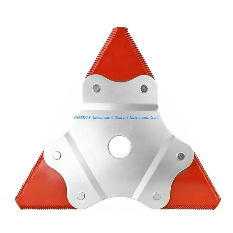 367D Grass Mower Triangular Blade Cutting Head Steel For Quick Grass Garden Tool