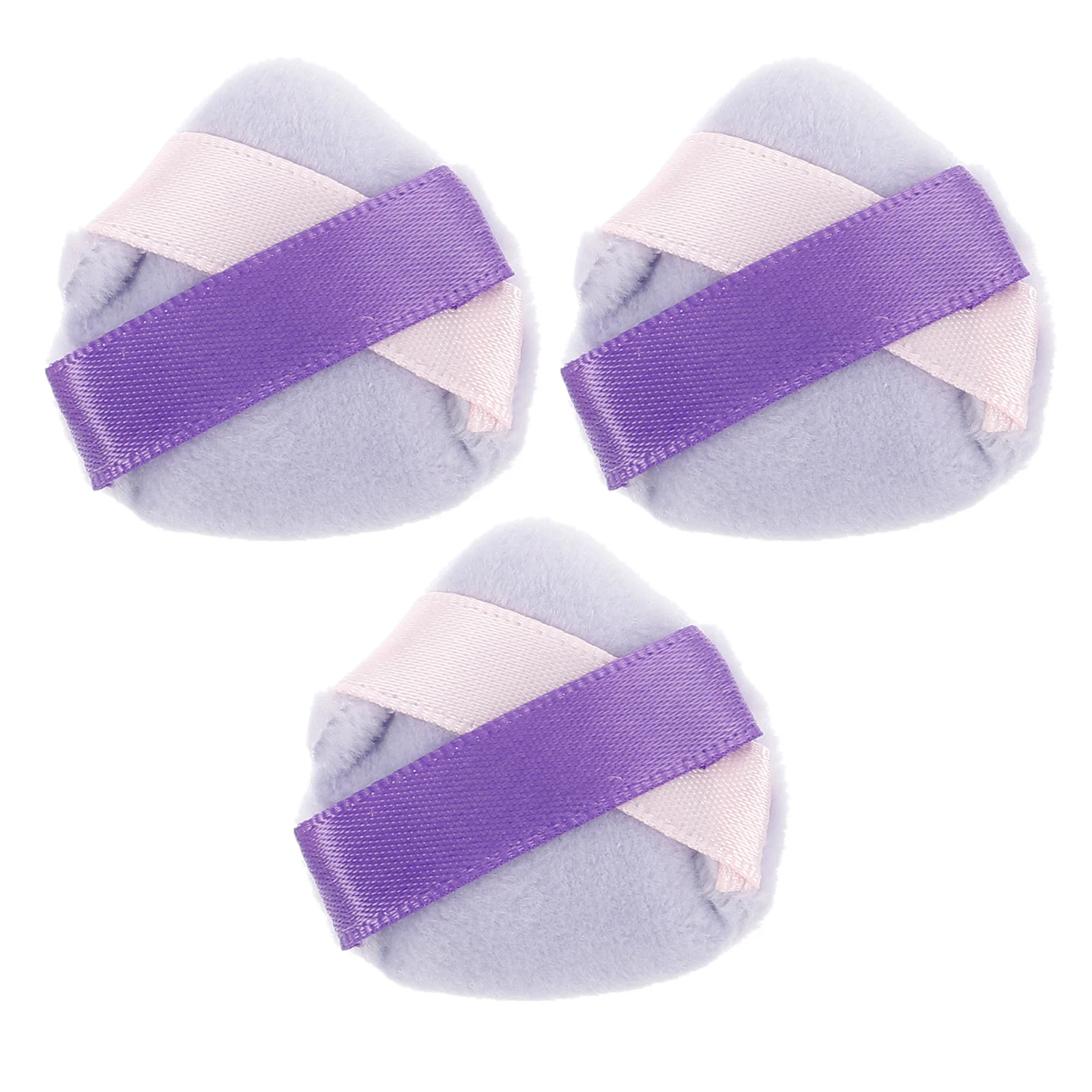 

3Pcs Mini Triangle Powder Puff Soft Makeup Sponge for Foundation Blending Loose Powder Face Applicator
