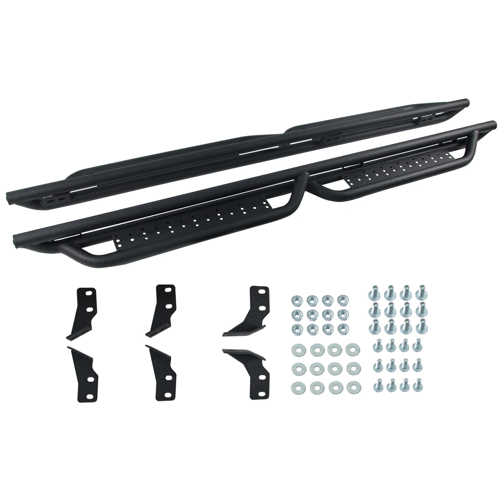 Side Step Nerf Bars Running Boards for 05-23 Toyota Tacoma Double Cab