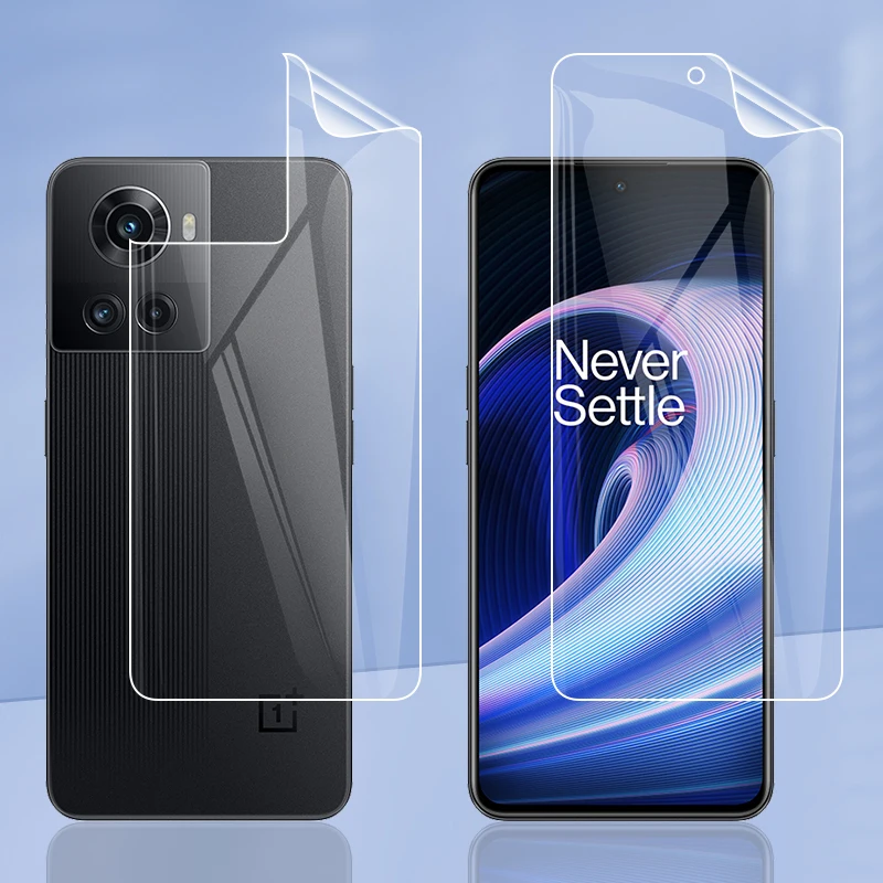 

For OnePlus Ace Racing 10R 5G Clear TPU / Matte Anti-Fingerprints Hydrogel Full Cover Soft Screen Protector Film ( Not Glass )