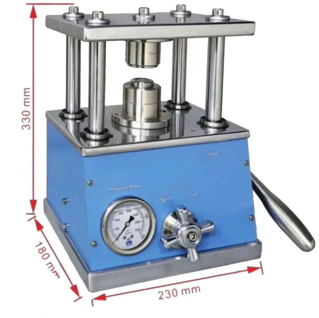 

CR20 Series Hydraulic Encapsulation Machine - Small Manual Button Cell Battery Encapsulation Machine