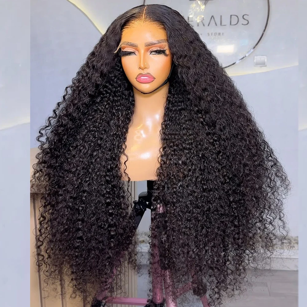 

Deep Curly HD Lace Frontal 350/450 Density 16-36 Inch Wig 13x4 13x6 HD Transparent Curly Wig Human Hair Wig 30 Inch Glueless Wig