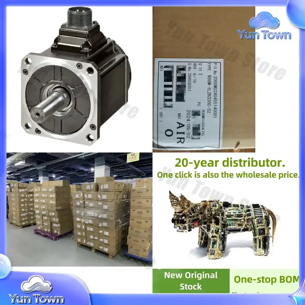 New Original R88M-1L2K030C-S2 AC Servo Motor for Omron for Industrial Automation for CNC Machinery for Robotics for PLC