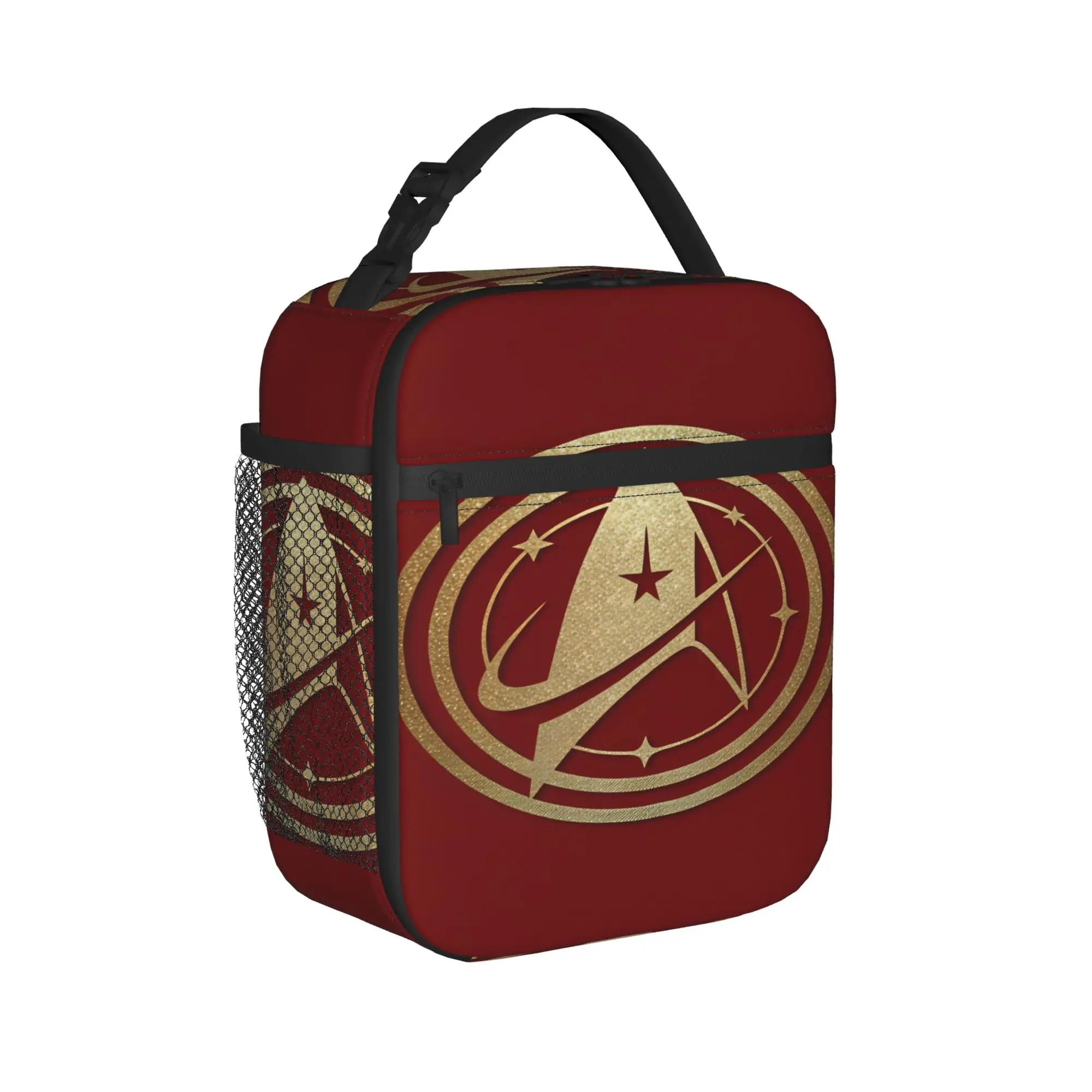 S-Star T-Trek Ship Movie  Lunch Bag  Leisure Lunch Box For Men Outdoor Picnic Cooler Bag Waterproof Designer Thermal Lunch Bags