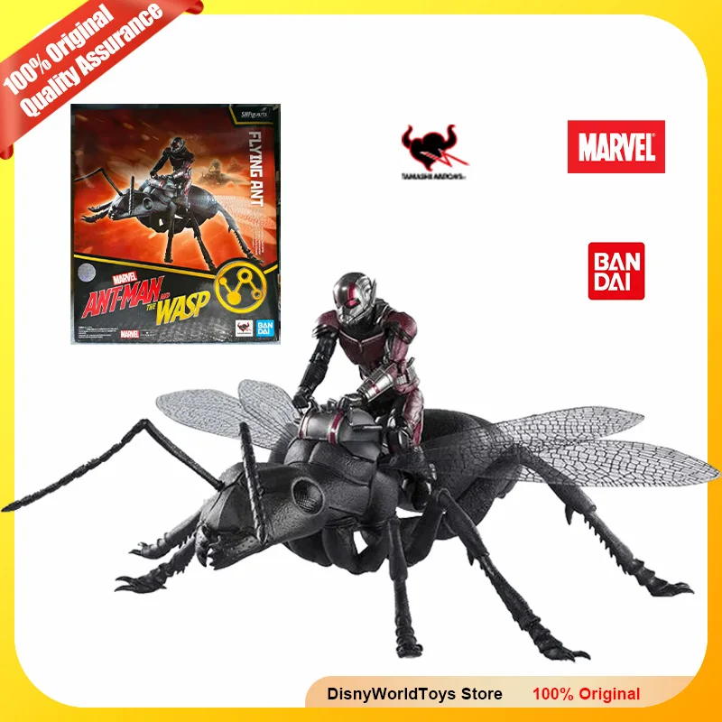 

100% Original Anime Figure Bandai S.H.Figuarts Shf Ant Man and the Wasp Ant Genuine In Stock Collection Model Toys Gifts