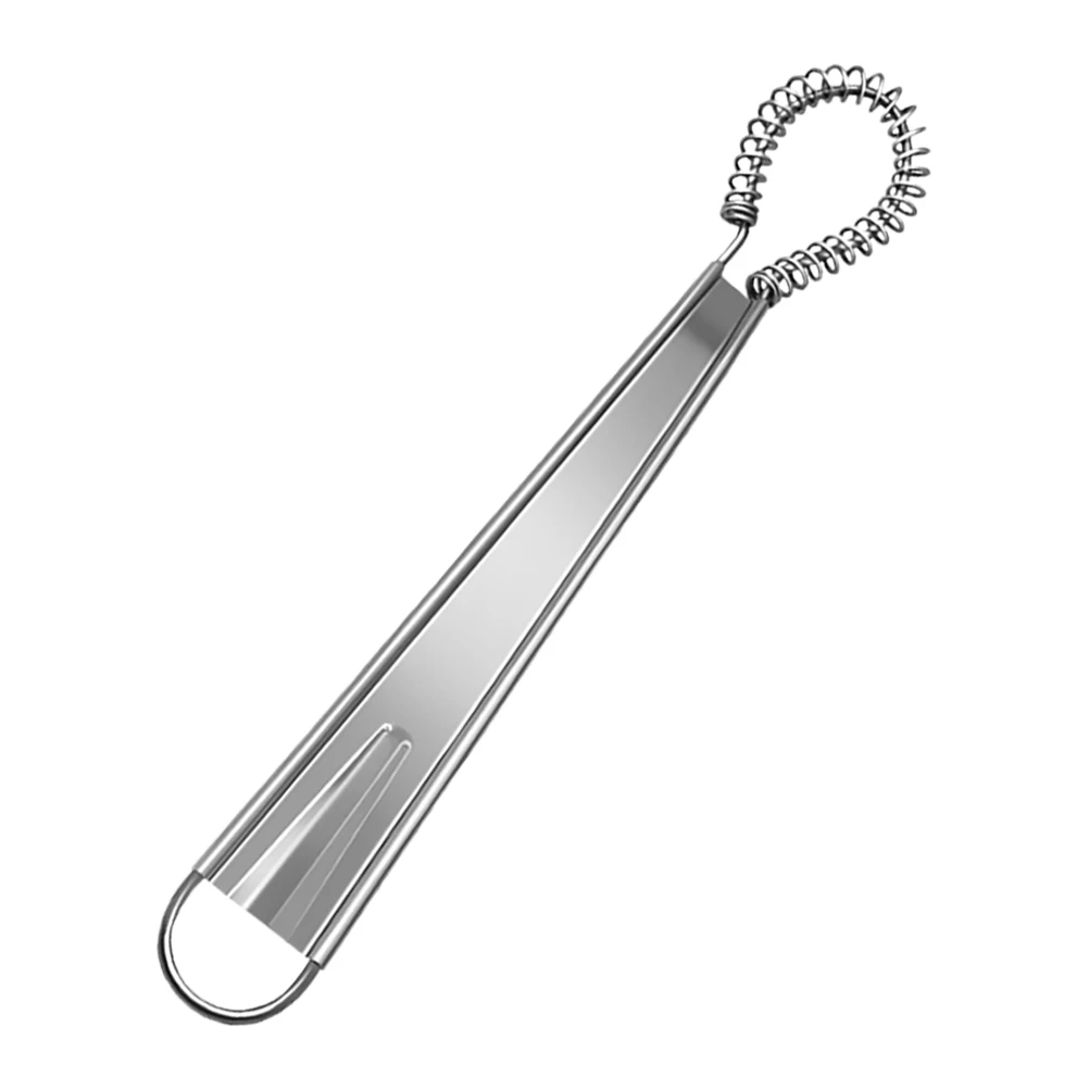 

Stainless Steel Spring Egg Beater Handheld Kitchen Tool Small Baking Whisk Sauce Foamer Mixer Frothing Milk Durability