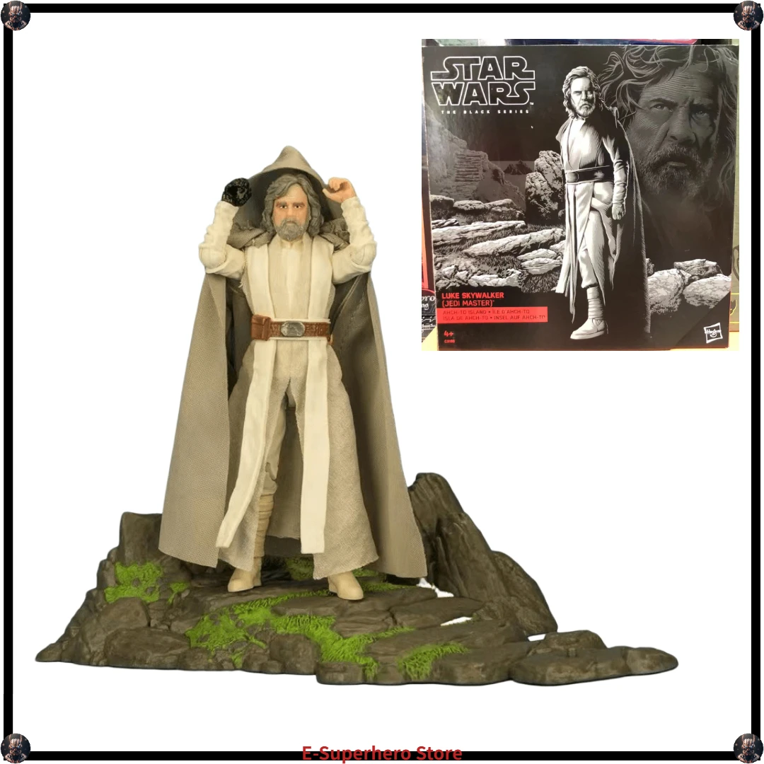 Star Wars Series Figuras de Ação, Luke Skywalker, Mestre Jedi, Modelo de 6 ", Brinquedos Coleção Presentes, Em Stock