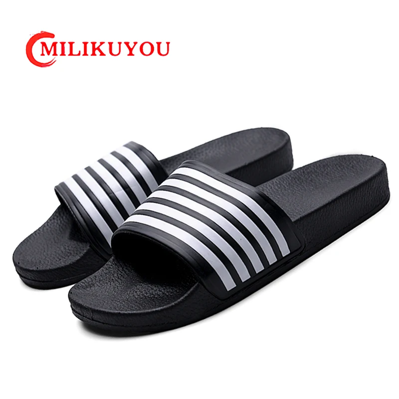 2024 Summer Slippers Mens Women slides Couples Chunky Soft Mules slidee Beach Shoe Flip Flops Casual Slipper Clogs Big Size39-48