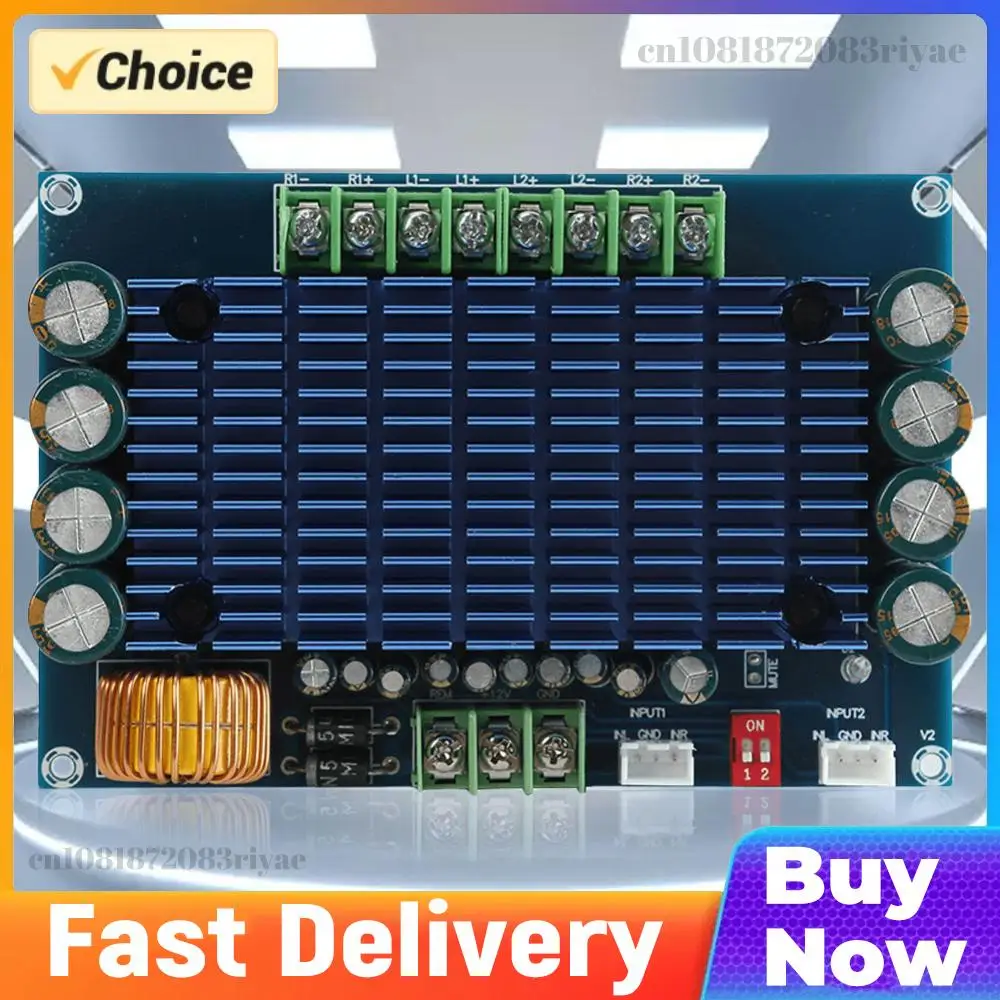 

XH-M180 TDA7850 Переключаемая плата аудиоусилителя 4*50 Вт, 2/4-канальный модуль автомобильного аудиоусилителя, электронный компонент