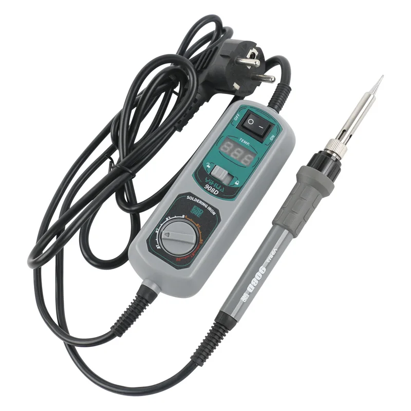 YIHUA 908D Portable Electricity Soldering Iron Soldering Station Adjustable Welding Machines Precision Components Welding Repair