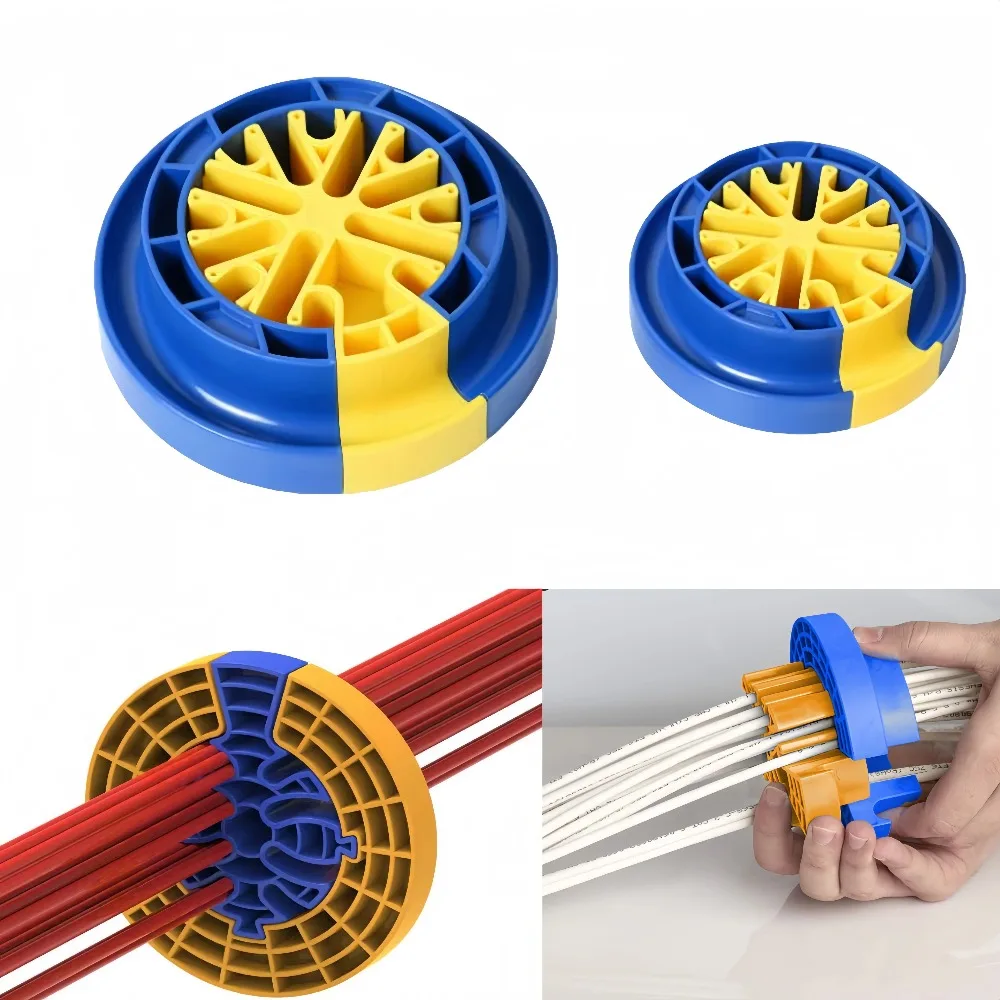 Cable Comb Fireproof ABS Plastic Network Cable Organizer Tool for Cat5 Cat6 Ethernet Data Wiring Management and Sorting