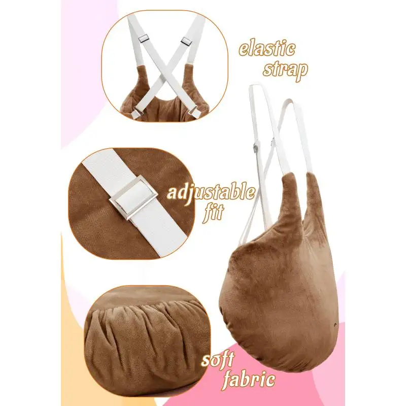 DAZCOS, accesorio de disfraz con relleno de vientre falso para hombre, traje grueso ajustable, accesorio de Navidad, Santa, vientre de imitación, vientre falso, Cosplay de Navidad
