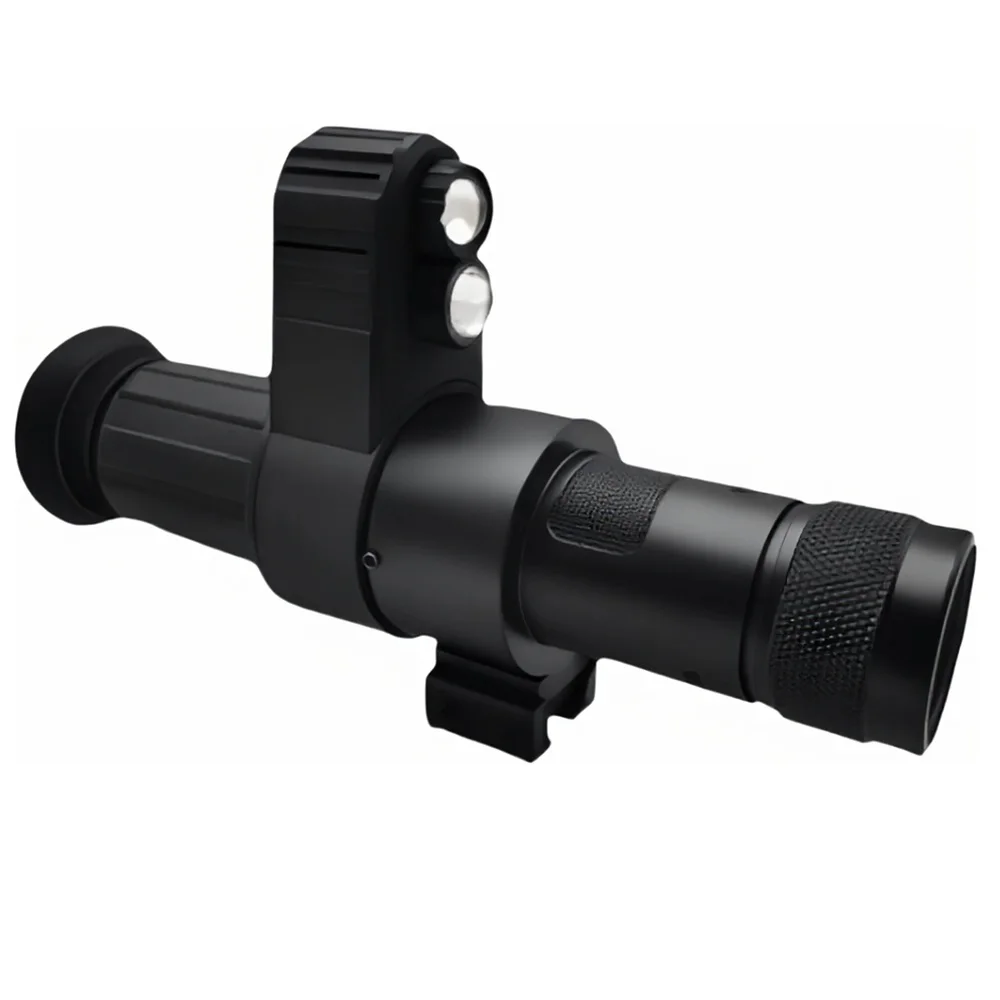 2025 4K HD IR Monocular –7x Digital Zoom, Crosshair Reticle, 32GB Storage, Waterproof For Hunting, Camping & Outdoor Adventures