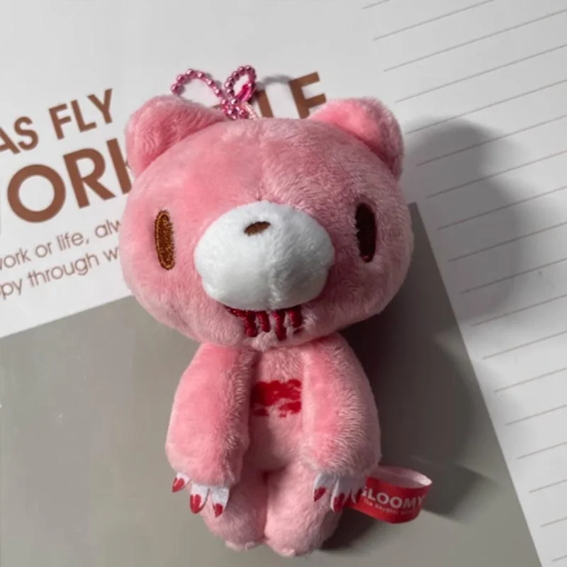 Kawaii Plush Keychain Stuffed Animal Keyring with Detachable Hook Plush Toy Key Ring Backpack Charm Decor Wallets Accessory Gift