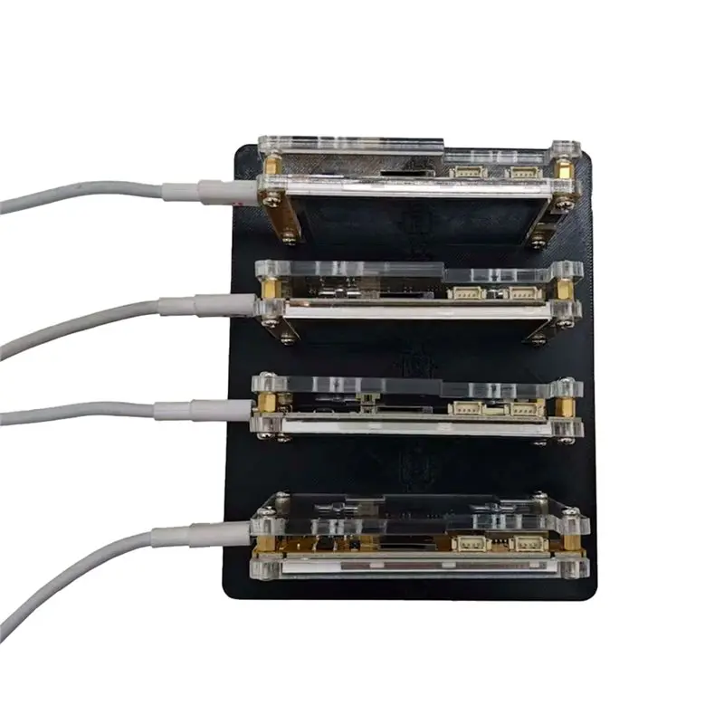 Classic-Nerdminer V2 شاشة 2.8 بوصة Nmminer 3840KH/S Solo Crypto Mining Machine BTC Bitcoin Lottery Miner مع حامل للمنزل