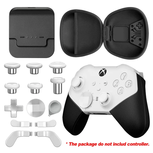Para controlador Xbox Elite Series 2, kit de Estuche de transporte, paquete de componentes, Joystick de repuesto