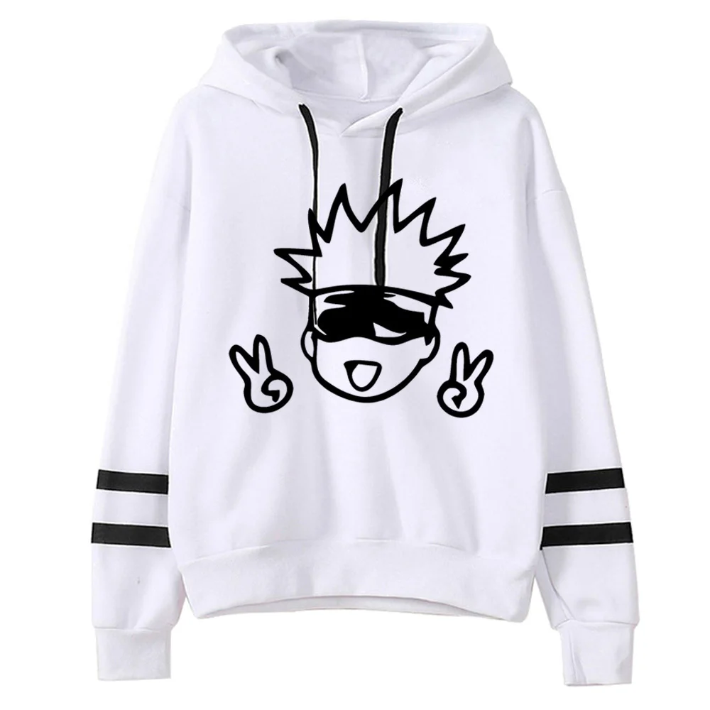 Gojo Satoru hoodie streetwear pattern comfortable Y2K anime comic teen sweatshirts printed design manga harajuku graphic