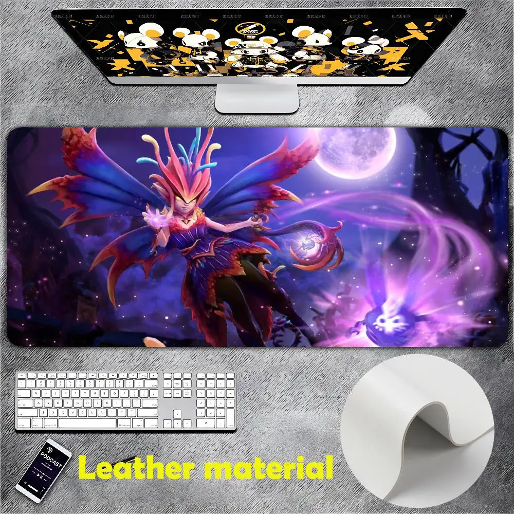 Mouse Pad Large Gaming Pad XXL Desk Mat Non Slip Double Sided PU Game Mouse Computer Leather Keyboard MatDark Willow Dawnbreaker