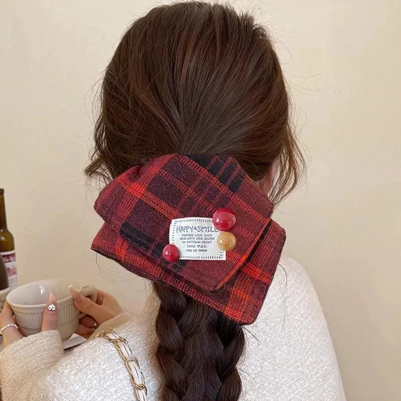 

Elastic Hair Bands Headband Fashion Fashion Elegant Large Square Satin Hair Circle Hair Ties Accessories Аксессуары Для Волос