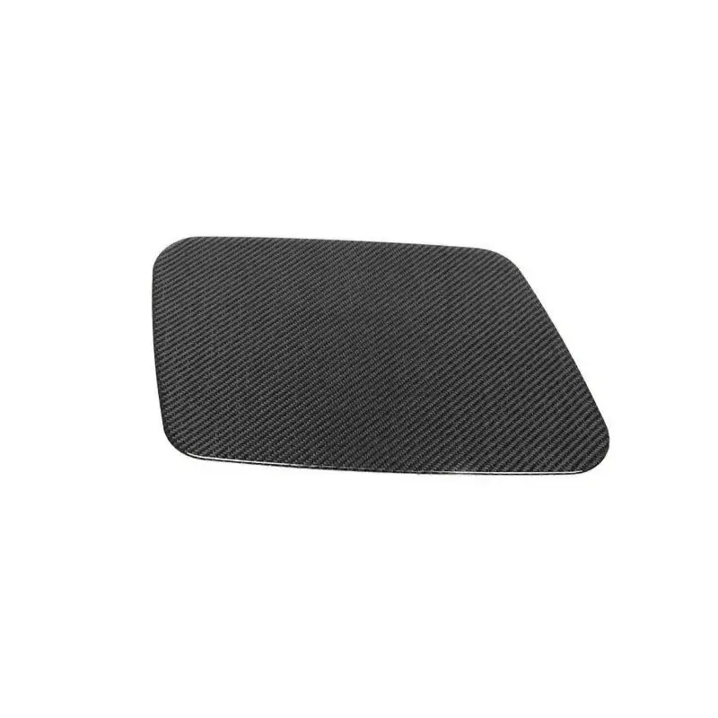 2 قطعة لسيارات BMW 5 Series i5 G60 2024 2025 اكسسوارات السيارات الداخلية لينة ألياف الكربون غطاء خزان وقود السيارة الكسوة #2