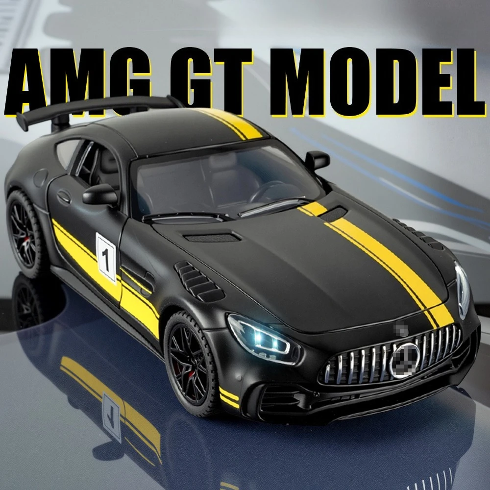 

1:32 AMG Track Edition Police Car Edition Alloy Car Model Ornament Toy Diecast Alloy Car Model Collectible