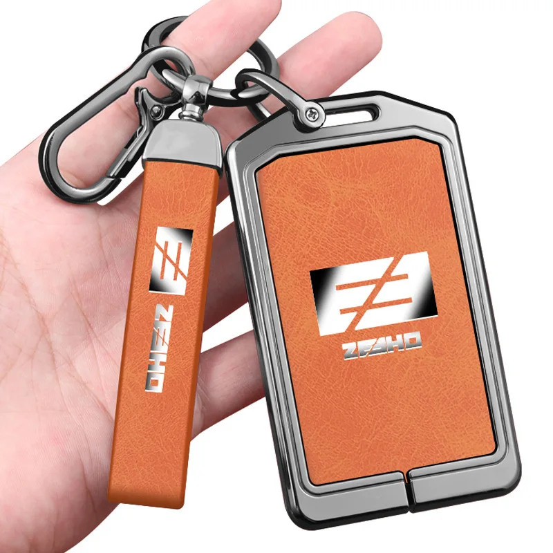 Premium Zinc Alloy NFC Card Key Cover for ZEEHO AE8 Electric Motorcycle - Protective Key Case Keybag Keychain