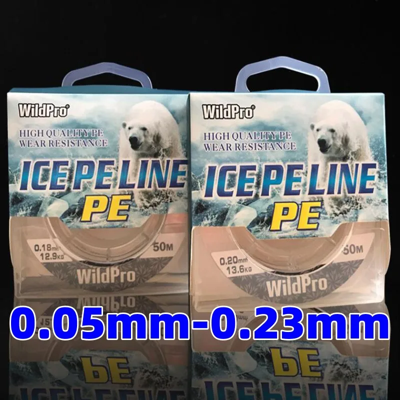 50 Meters 4 Strands PE Winter Ice Fishing Line Super Strong Fishing Line For Carp Fishing