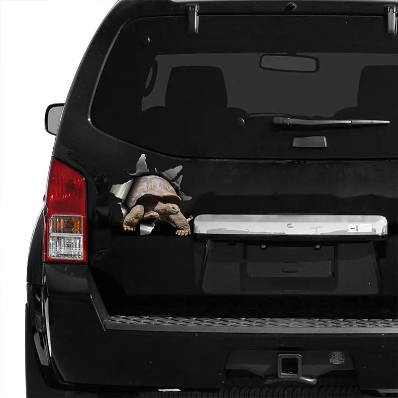 Tortoise Animal Car Sticker Waterproof Vinyl Decal on Bumper Rear Window Laptop Self-adhesive Decal For Car Accessories SH331