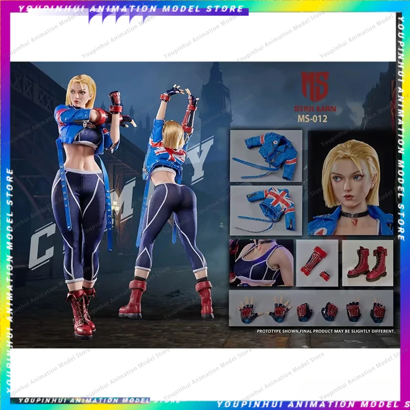 11 Star Man 1/6 MS-012 Starman Cammy Female Agent Blue Bee in