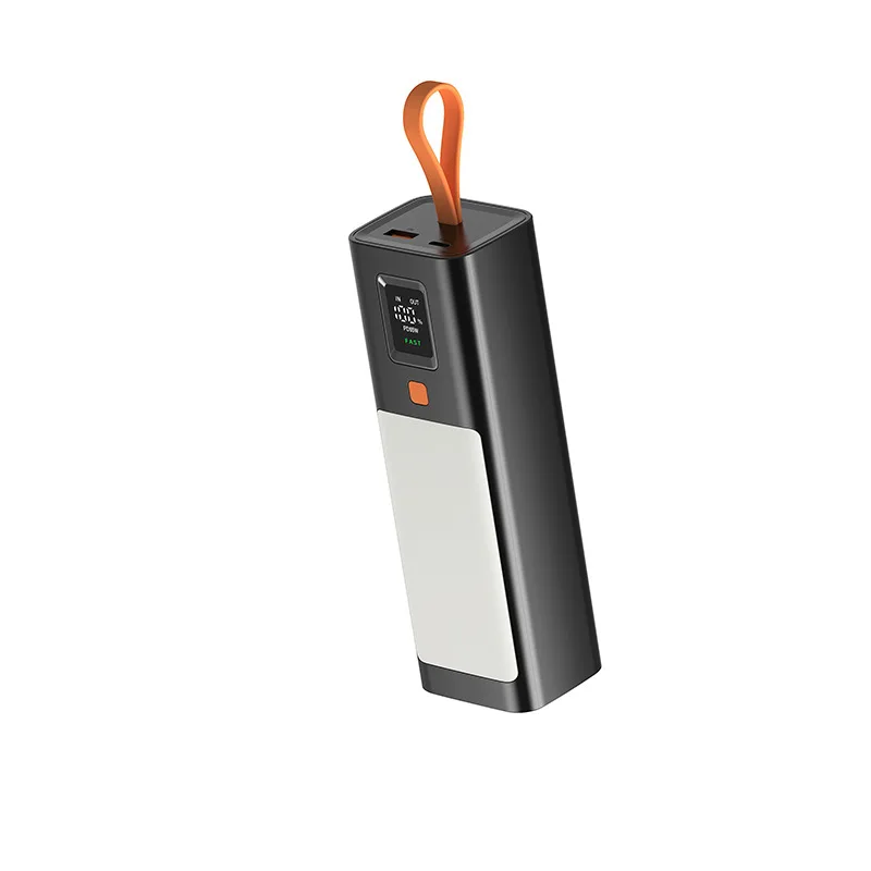PD100W แบตสำรองนิกซี่หลอดนิกซี่40000mAh ไฟ LED กลางแจ้งที่แข็งแกร่งชาร์จ SCP22.5W แล็ปท็อปโทรศัพท์อินพุต PD65W ชาร์จได้อย่างรวดเร็ว