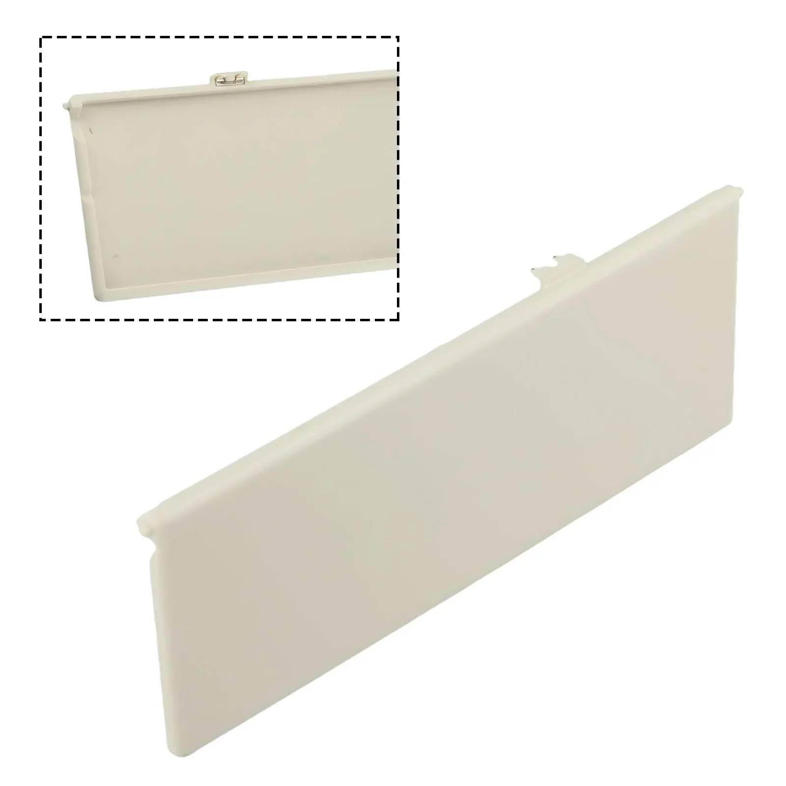 Beige/Black Sunvisor Vanity Mirror Cover For Land Rover For Range Rover Sport Evoque Discovery 4 Direct Replacement