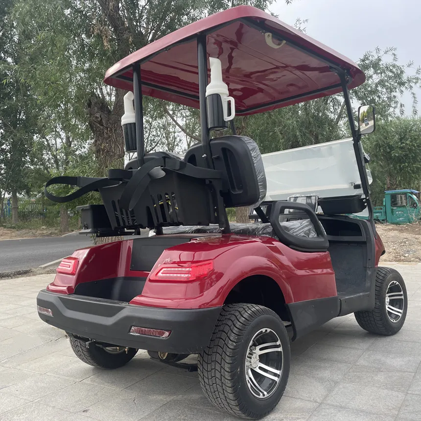 The Best Golf Cart 4 Seater Lithium battery 6/4+2 Seater Lithium Battery Golf Cart 72V Golf Carts Electric Luxurious Golf Cart