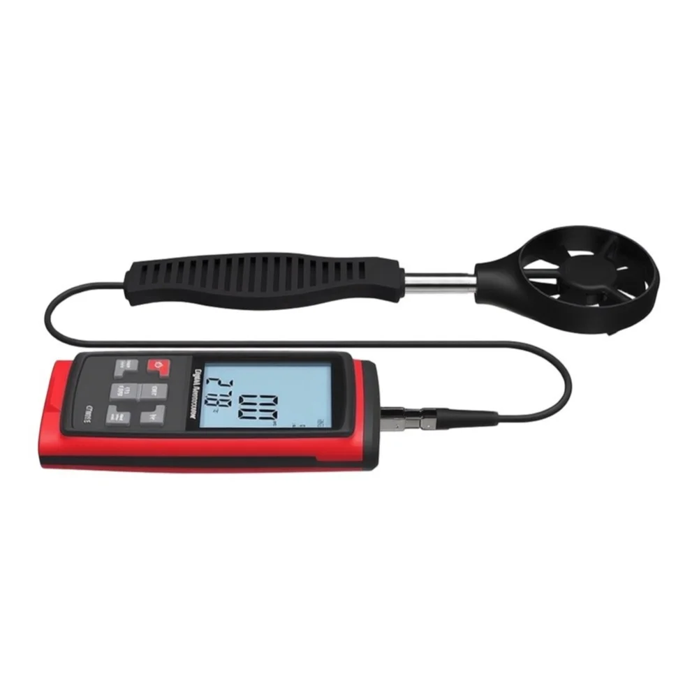 Air Velocity Temperature and Airflow Meter GT8915 for Engineering Inspections and Maintenance of Central AC Systems