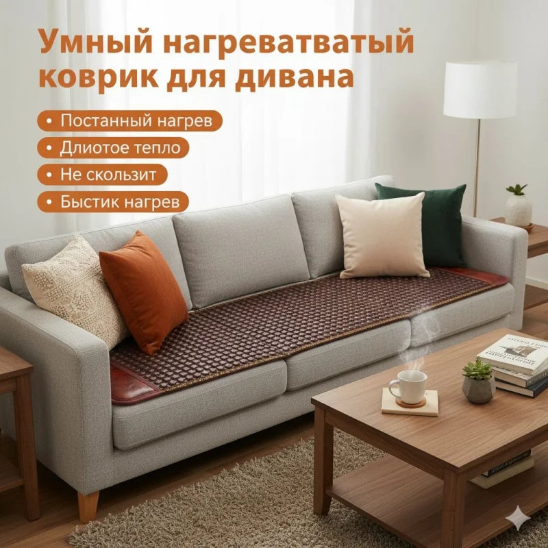 Xiuyan jade heated sofa cushion, germanium stone, tourmaline, Bianstone, medicinal stone, agate, far-infrared floor mat, summer