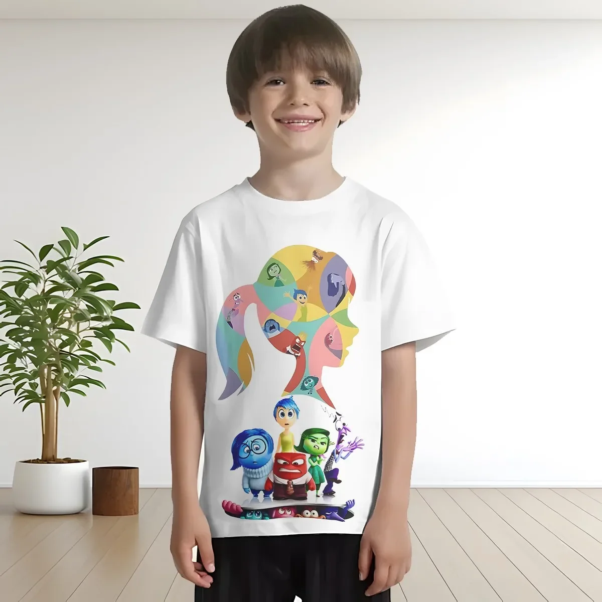 الصيف داخل خارج 2 طباعة ملابس الطفل 5 إلى 14 سنة الذكور الملابس في الهواء الطلق للأطفال صبي فتاة الطفل تي شيرت قميص حريمي