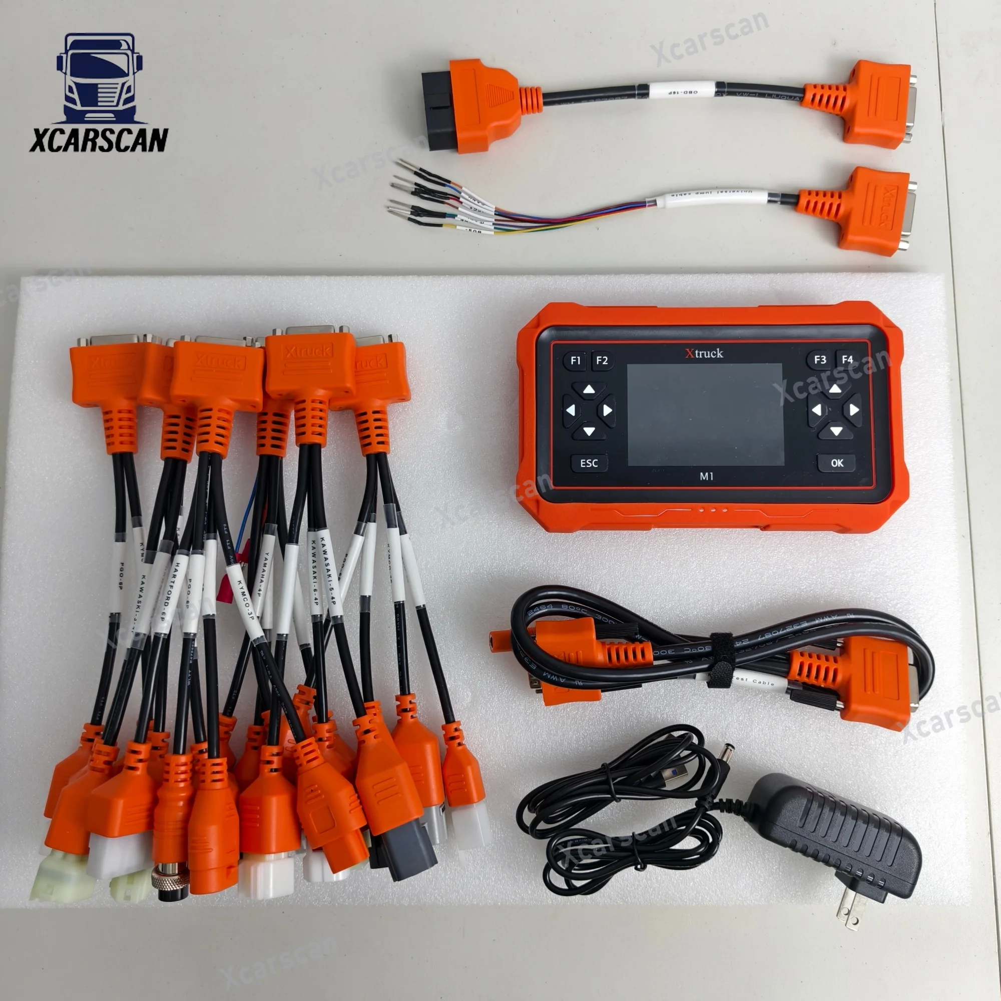 

Диагностический инструмент Xtruck M1, профессиональный портативный мотоцикл, запрос DTC, прямые передачи данных, многобрендовый сканер двигателя